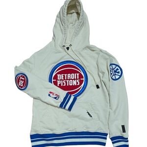 Detroit Pistons Pro Standard NBA Hoodie Parches Size Men’s Medium Streetwear